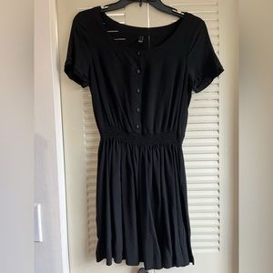 Little black short sleeve dress size 36 EU